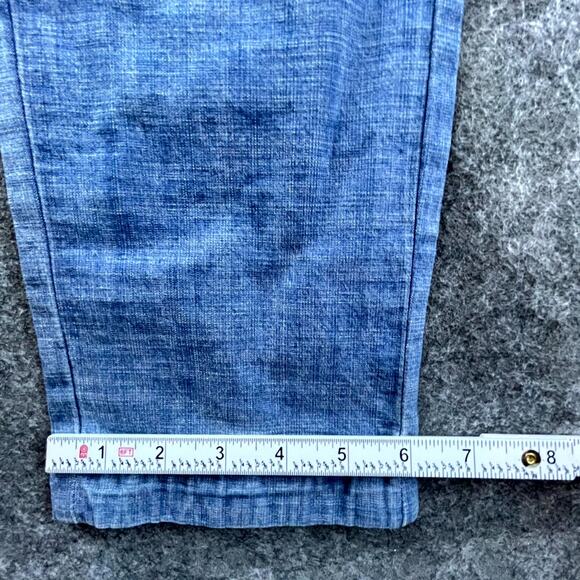 Abercormbie & Fitch Pants Mens 28 Blue Stretch Langdon Slim Tapered Academia - Picture 8 of 8